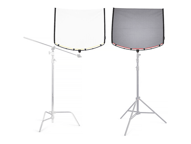 Kit de Bandera Manfrotto Rapid Flag de 0,46 × 0,61 Metros