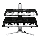 Soporte Doble para Teclado y Piano Electrónico 6