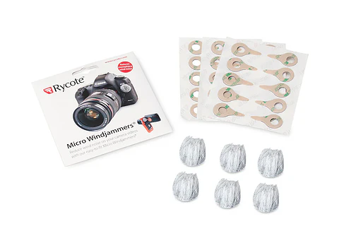 Paravientos Adhesivo Rycote Micro Windjammer de un Solo Uso (30 Unidades)