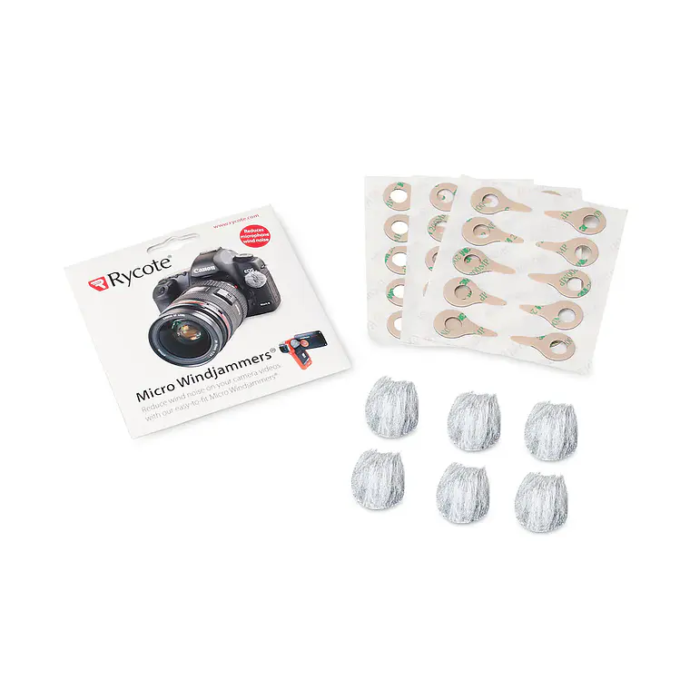 Paravientos Adhesivo Rycote Micro Windjammer de un Solo Uso (30 Unidades) 1
