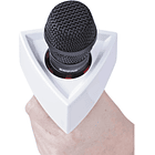 Bandera Triangular para Micrófono Rycote Blanca 2