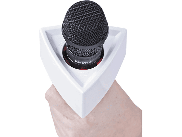 Bandera Triangular para Micrófono Rycote Blanca