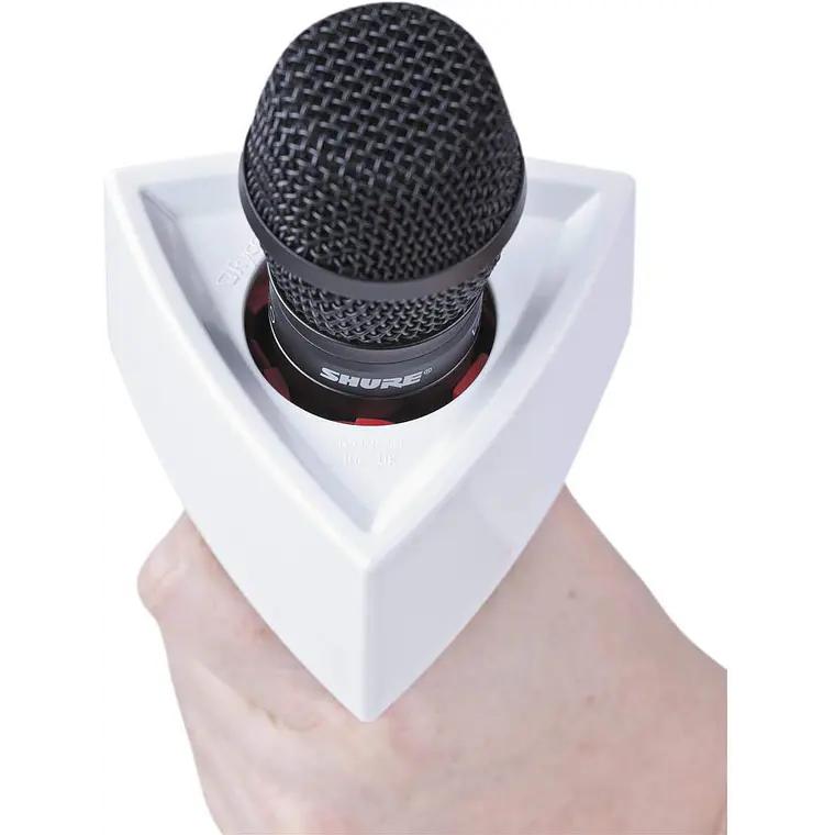 Bandera Triangular para Micrófono Rycote Blanca 2