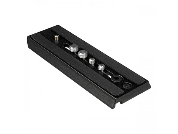 Plato de Liberación Rápida Manfrotto 504PLONG para Cabezal de Video