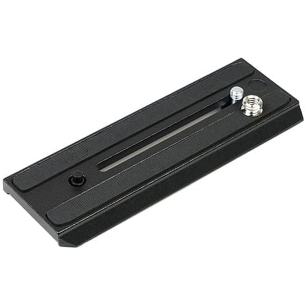 Plato de Liberación Rápida Manfrotto 509PLONG para Cabezal de Video