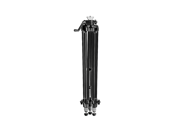 Trípode de Estudio Manfrotto 028B de Aluminio Negro Pro Triman