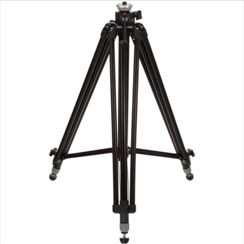 Trípode de Estudio Manfrotto 028B de Aluminio Negro Pro Triman 3