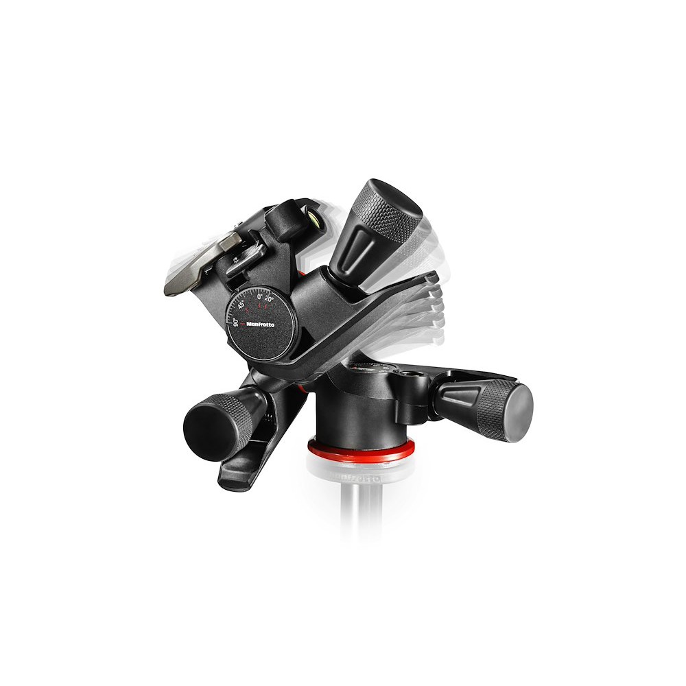 Cabezal de Trípode Manfrotto XPRO de 3 Ejes con Engranajes (Pan/Tilt) 1