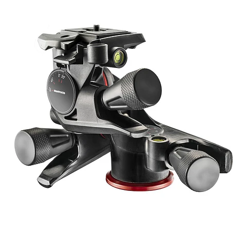 Cabezal de Trípode Manfrotto XPRO de 3 Ejes con Engranajes (Pan/Tilt)