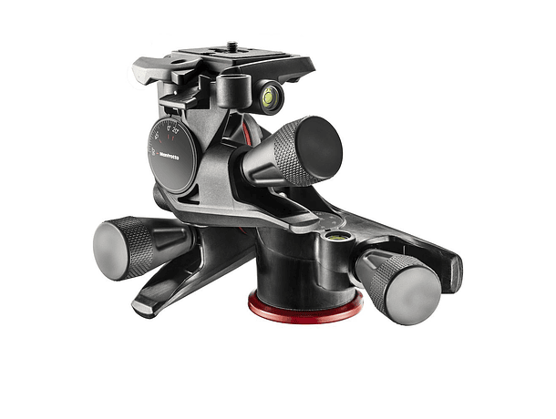 Cabezal de Trípode Manfrotto XPRO de 3 Ejes con Engranajes (Pan/Tilt)