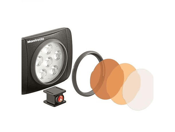 Luz LED Manfrotto LUMIMUSE Serie 6 con Accesorios
