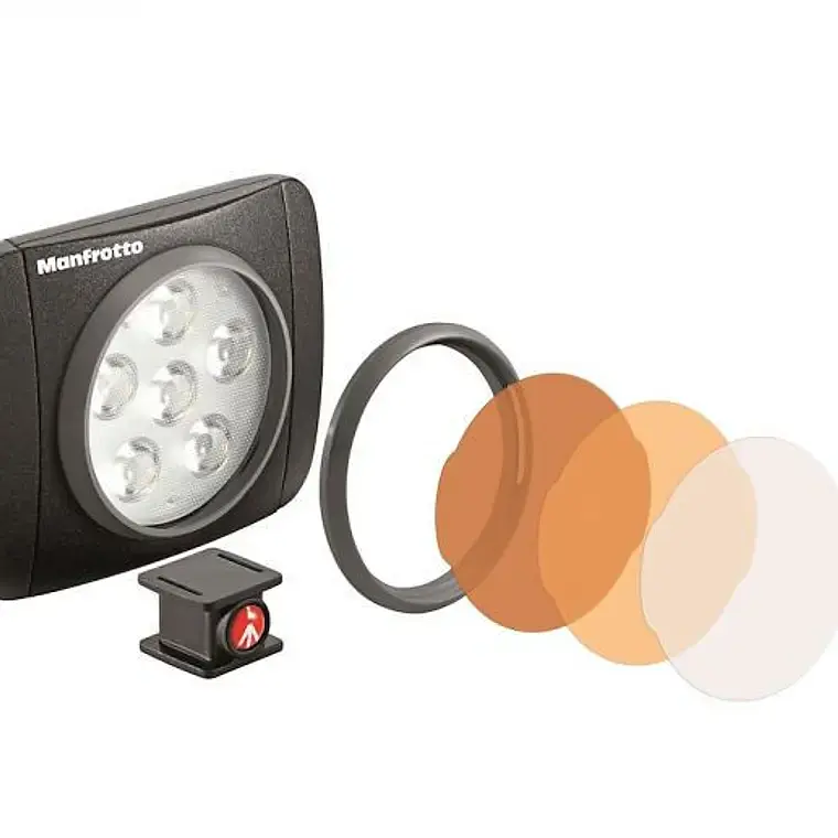 Luz LED Manfrotto LUMIMUSE Serie 6 con Accesorios 2