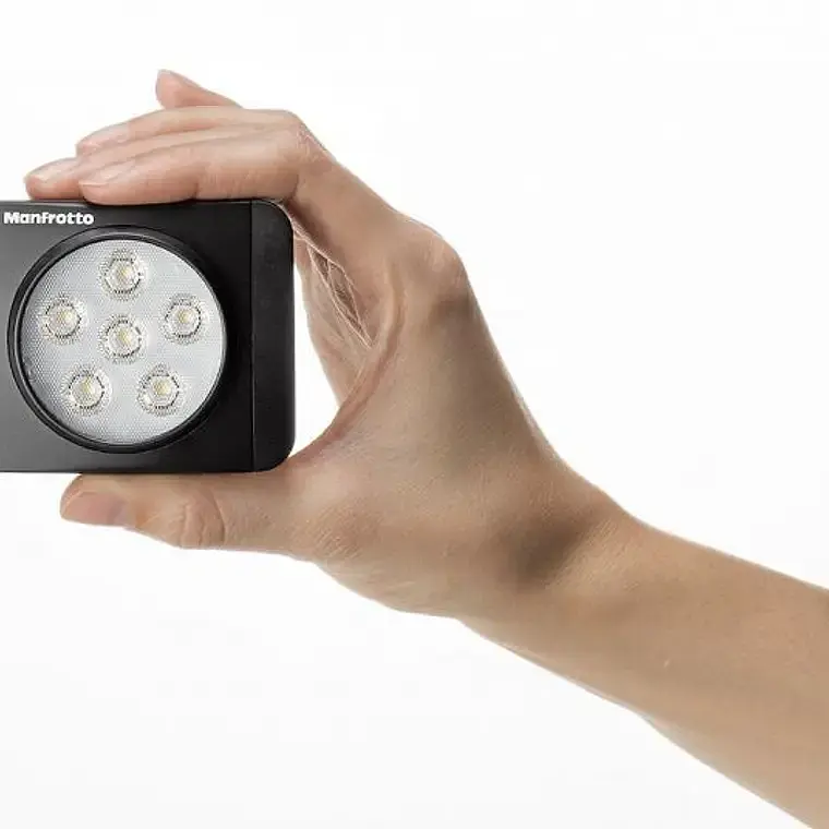 Luz LED Manfrotto LUMIMUSE Serie 6 con Accesorios 4