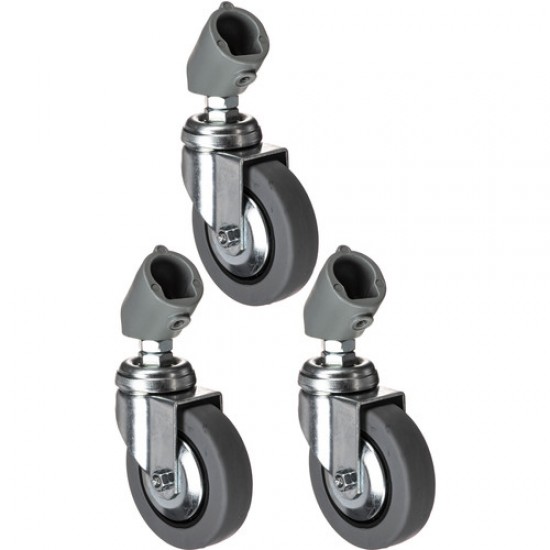 Set de 3 Ruedas Manfrotto 22mm