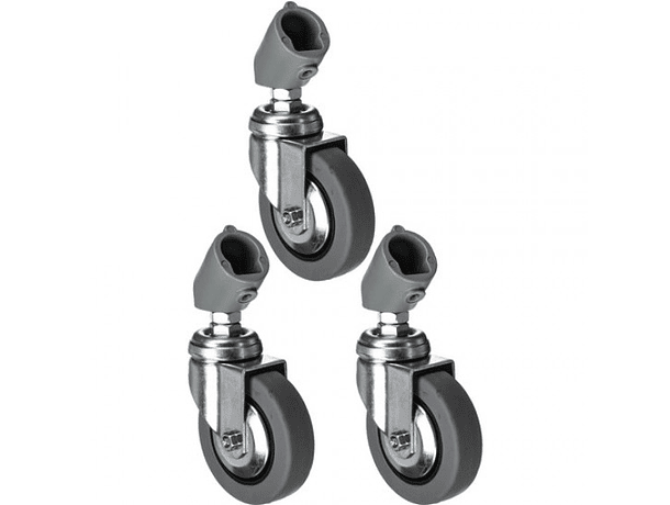 Set de 3 Ruedas Manfrotto 22mm