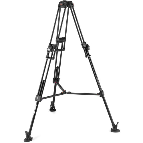 Sistema de Trípode Manfrotto 645 FAST de Aluminio con Cabezal Fluido Nitrotech 612 y Bolso 8