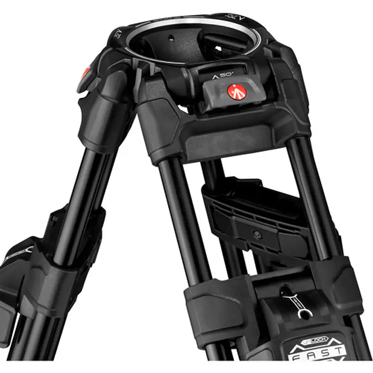 Sistema de Trípode Manfrotto 645 FAST de Aluminio con Cabezal Fluido Nitrotech 612 y Bolso 3