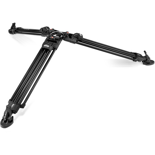 Sistema de Trípode Manfrotto 645 FAST de Aluminio con Cabezal Fluido Nitrotech 612 y Bolso 9