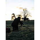 Sistema de Trípode Manfrotto 645 FAST de Aluminio con Cabezal Fluido Nitrotech 612 y Bolso 6