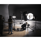 Sistema de Trípode Manfrotto 645 FAST de Aluminio con Cabezal Fluido Nitrotech 612 y Bolso 44