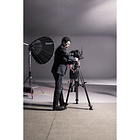 Sistema de Trípode Manfrotto 645 FAST de Aluminio con Cabezal Fluido Nitrotech 612 y Bolso 45