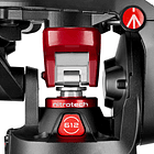 Sistema de Trípode Manfrotto 645 FAST de Aluminio con Cabezal Fluido Nitrotech 612 y Bolso 51