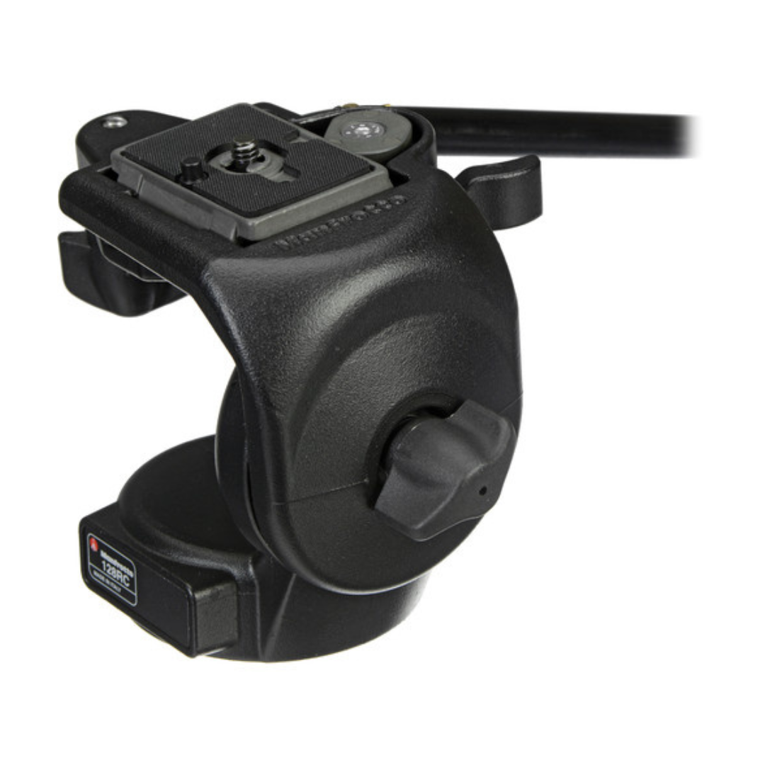 Cabezal Fluido Micro Manfrotto 128RC con Liberación Rápida 2