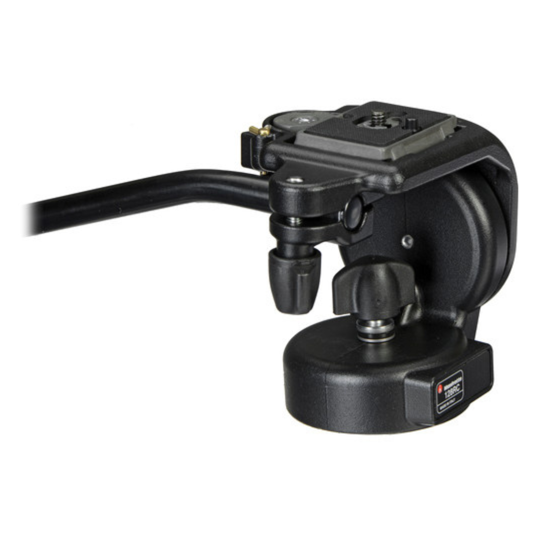 Cabezal Fluido Micro Manfrotto 128RC con Liberación Rápida 3