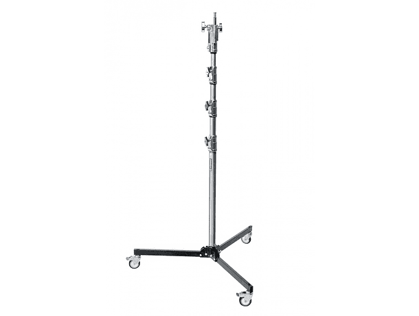 Stand con Ruedas Avenger 34 y Base Plegable - Negro