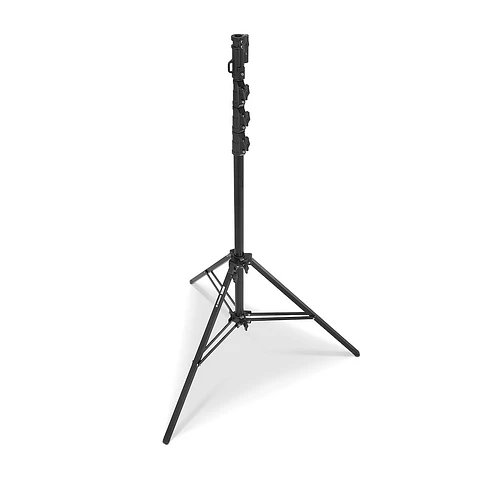 Soporte Combo Avenger 45 de Aluminio Negro con Triple Riser y Altura Máxima de 4,5 m