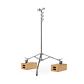 Soporte Overhead Avenger 58 Cromado con Ruedas con Freno y Altura Máxima de 5,8 m - Miniatura 8