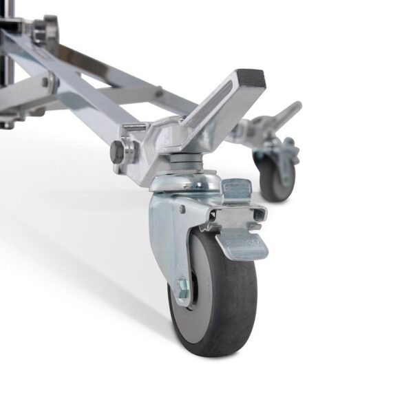 Soporte Overhead Avenger 58 Cromado con Ruedas con Freno y Altura Máxima de 5,8 m 7