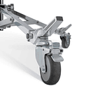 Soporte Overhead Avenger 58 Cromado con Ruedas con Freno y Altura Máxima de 5,8 m 7