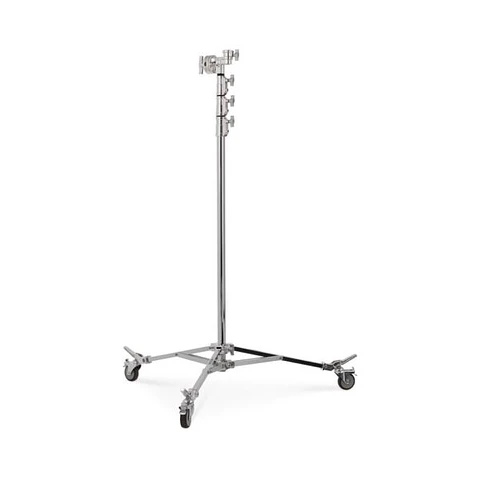 Soporte Overhead Avenger 58 Cromado con Ruedas con Freno y Altura Máxima de 5,8 m