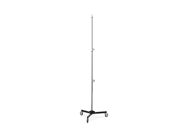 Soporte Rodillo Baby Avenger Low Boy de Aluminio con Base CS y Altura Máxima de 170 cm