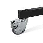 Soporte Rodillo Baby Avenger Low Boy de Aluminio con Base CS y Altura Máxima de 170 cm 6