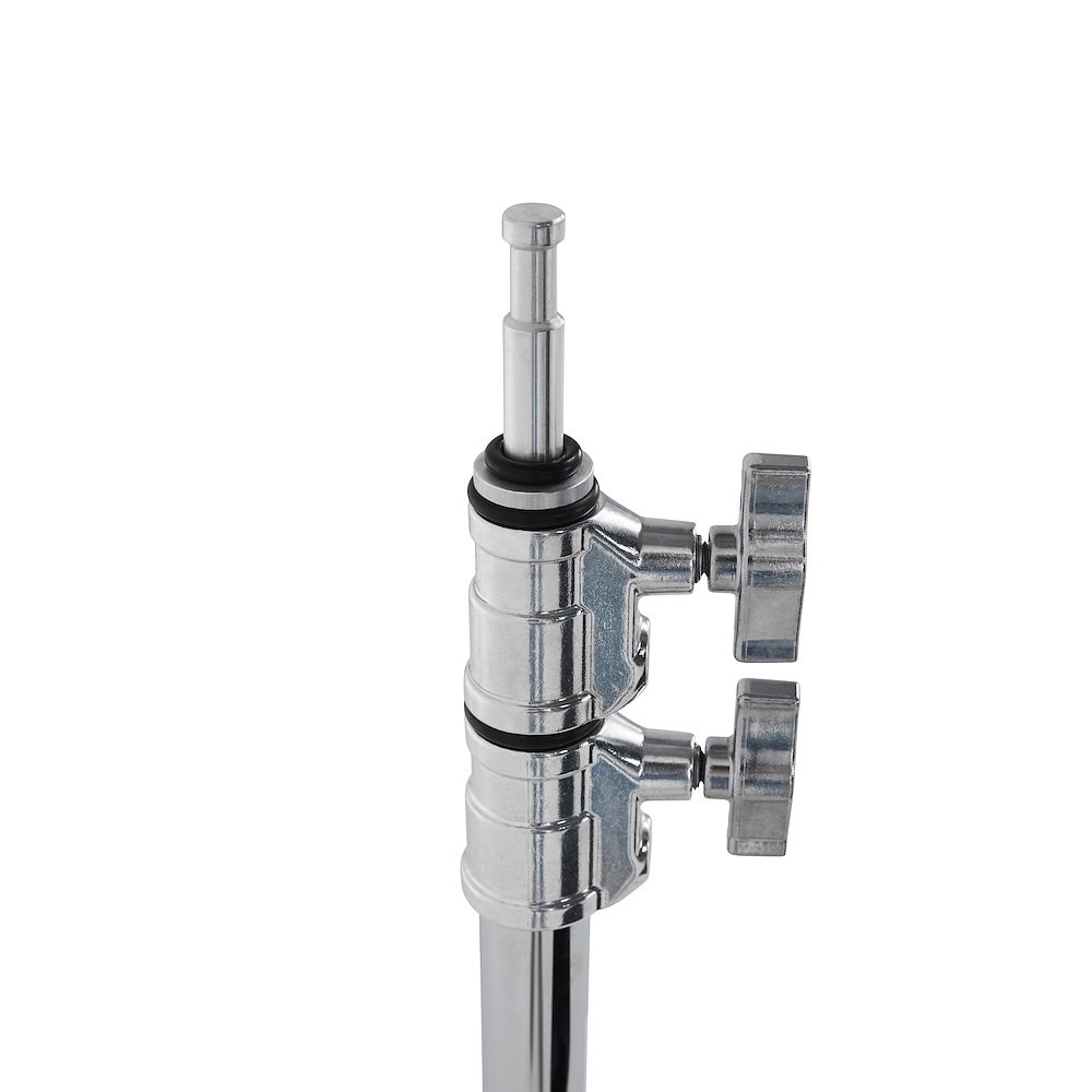 Soporte Rodillo Baby Avenger Low Boy de Aluminio con Base CS y Altura Máxima de 170 cm 5