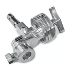 Rótula Jumbo Avenger de 4,5″ Plata con Espiga Junior y Receptor 2