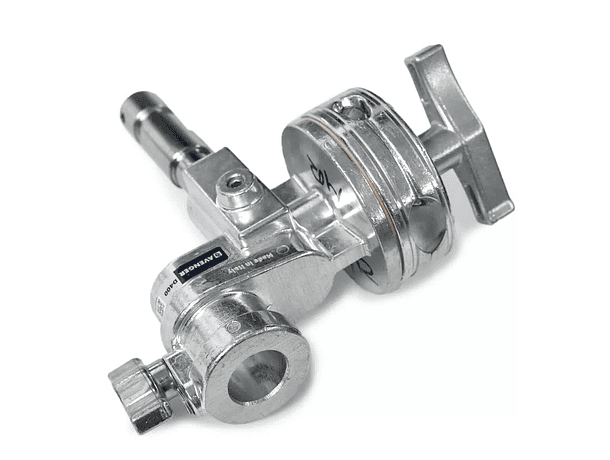 Rótula Jumbo Avenger de 4,5″ Plata con Espiga Junior y Receptor