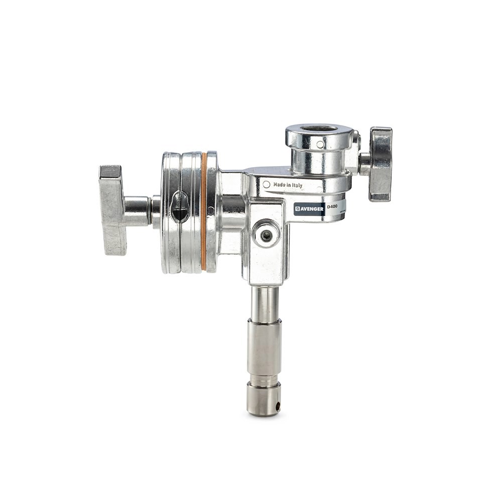 Rótula Jumbo Avenger de 4,5″ Plata con Espiga Junior y Receptor 6