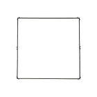 Marco Overhead Modular Avenger de 366 × 366 cm con Orejas 1