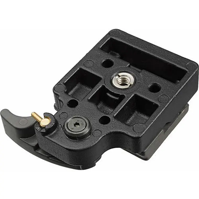 Adaptador de Plato Rectangular Manfrotto de Cambio Rápido con Roscas Universales 4