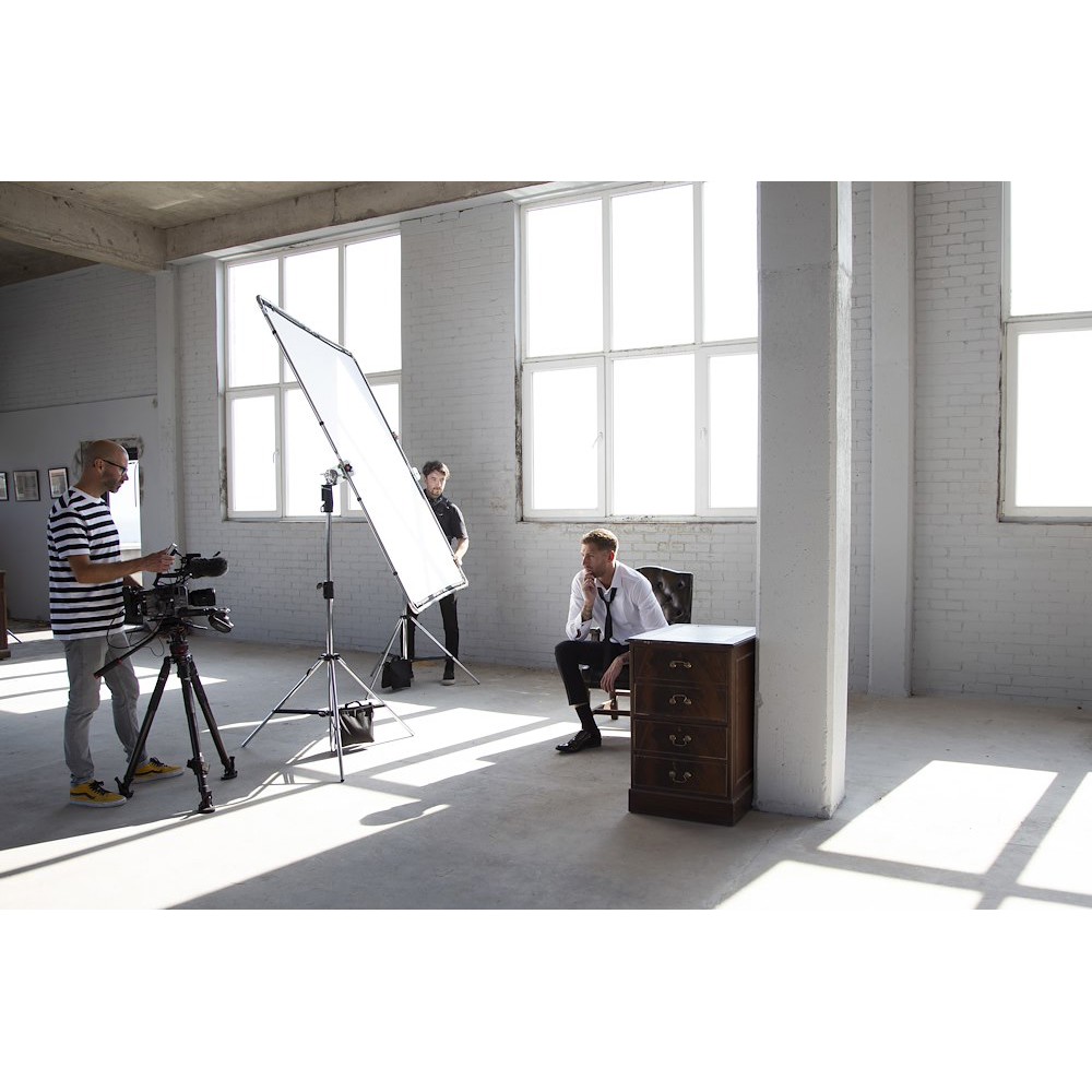 Kit Difusor Manfrotto Pro Scrim Todo en Uno de 2 × 2 Metros (Grande) 2