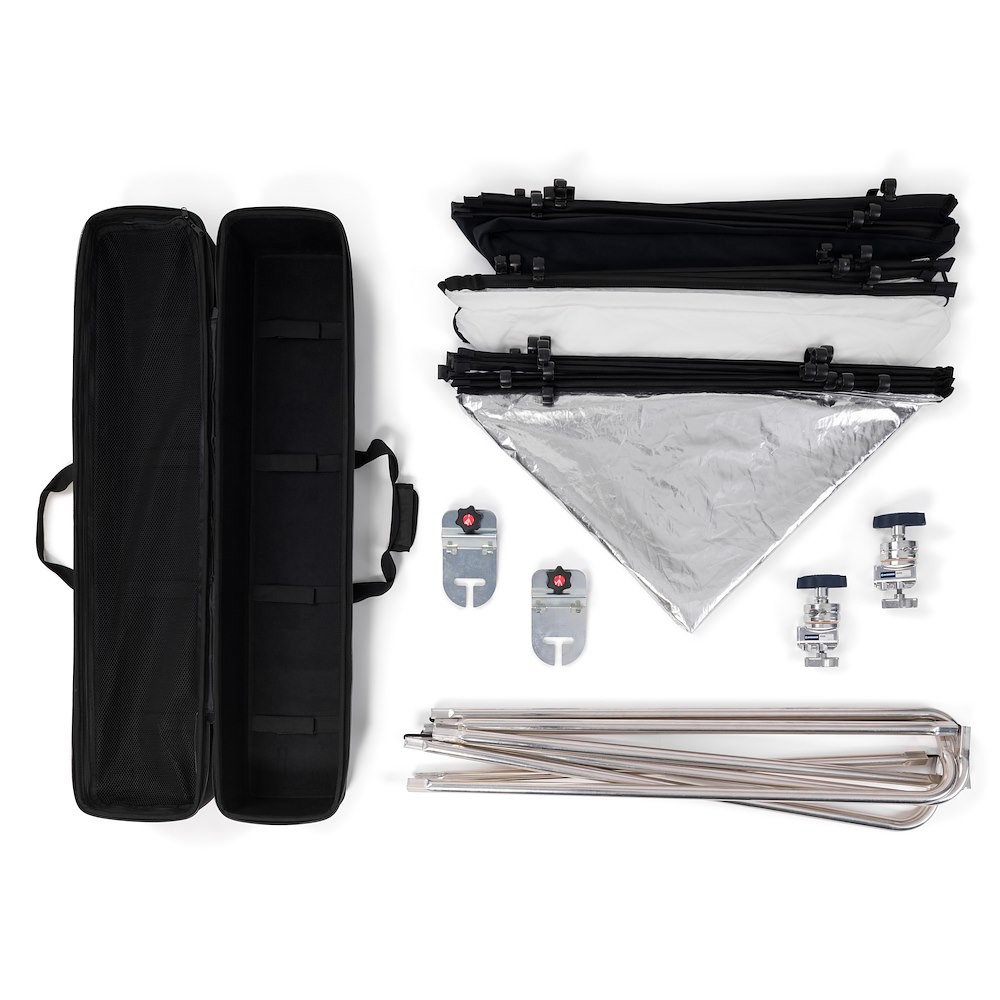 Kit Difusor Manfrotto Pro Scrim Todo en Uno de 2 × 2 Metros (Grande) 13