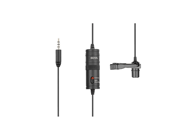Micrófono Lavalier Omnidireccional Boya BY-M1