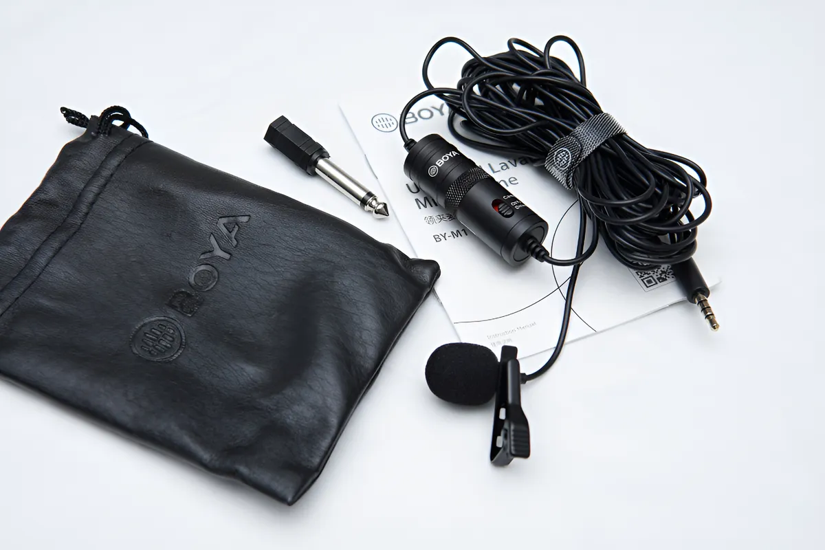 Micrófono Lavalier Omnidireccional Boya BY-M1 2