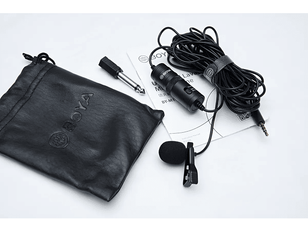 Micrófono Lavalier Omnidireccional Boya BY-M1