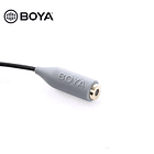 Cable Adaptador Boya BY-CIP2 de 3,5 mm TRRS a TRS para Micrófono 3