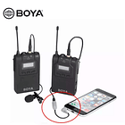 Cable Adaptador Boya BY-CIP2 de 3,5 mm TRRS a TRS para Micrófono 5