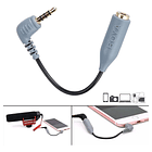 Cable Adaptador Boya BY-CIP2 de 3,5 mm TRRS a TRS para Micrófono 2